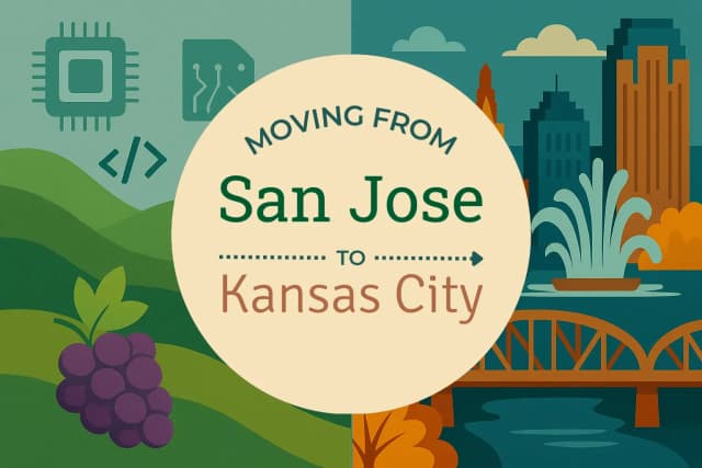 Moving from San Jose to Kansas City