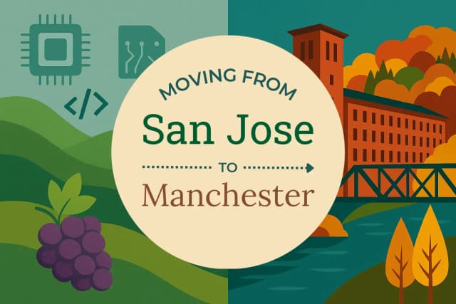 Moving from San Jose to Manchester