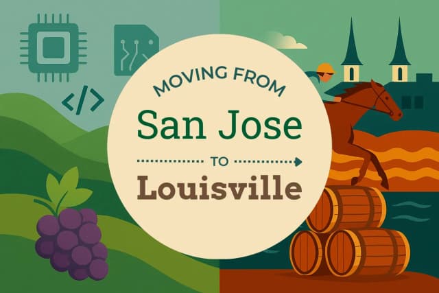 Moving from San Jose to Louisville