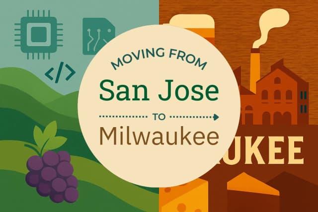 Moving from San Jose to Milwaukee