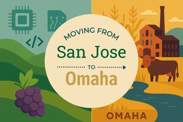 Moving from San Jose to Omaha