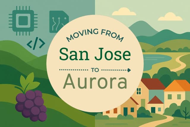Moving from San Jose to Aurora