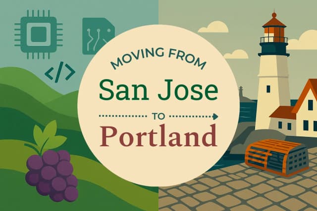 Moving from San Jose to Portland