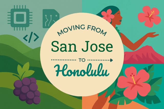 Moving from San Jose to Honolulu