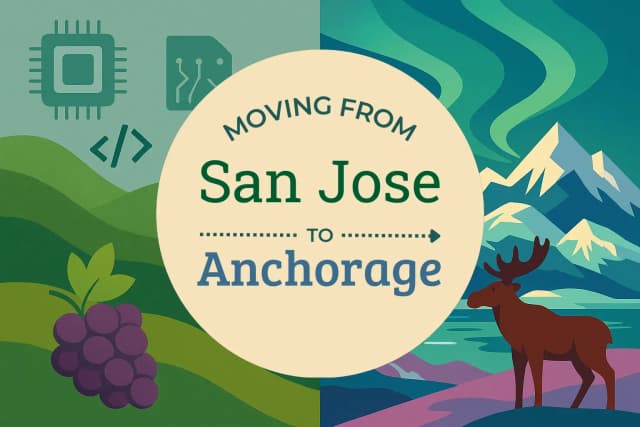 Moving from San Jose to Anchorage