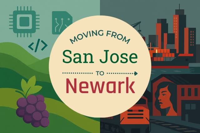 Moving from San Jose to Newark