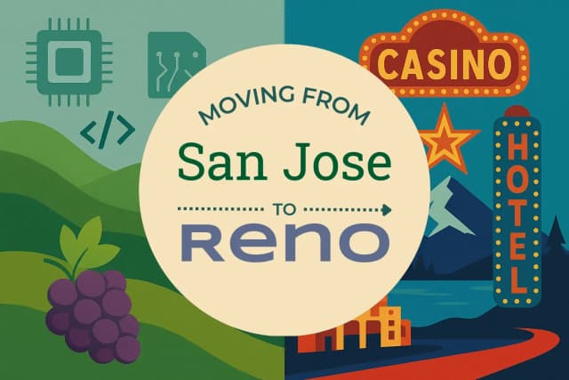 Moving from San Jose to Reno
