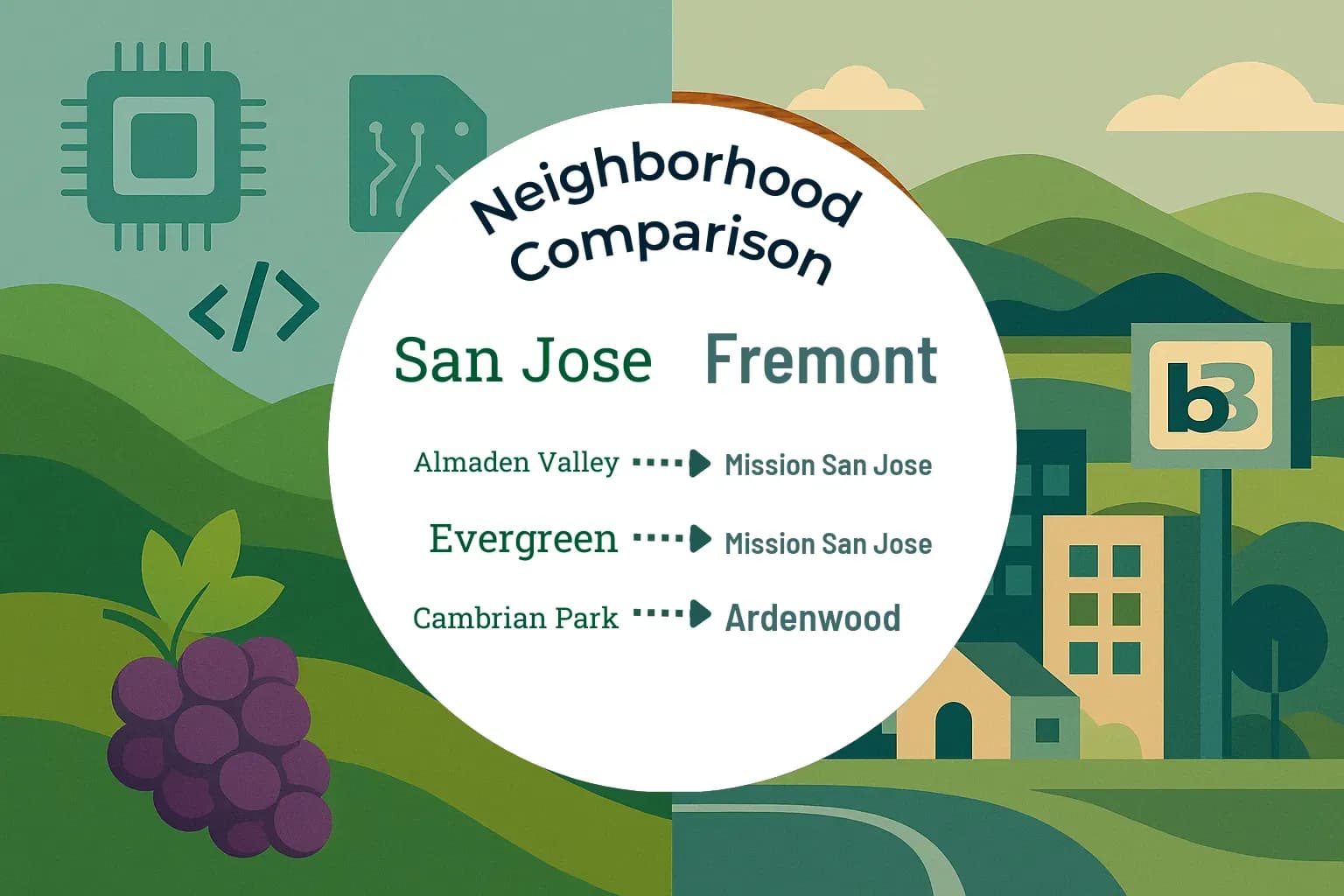 San Jose vs Fremont Neighborhood Comparison
