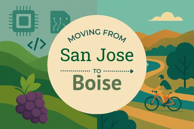 Moving from San Jose to Boise