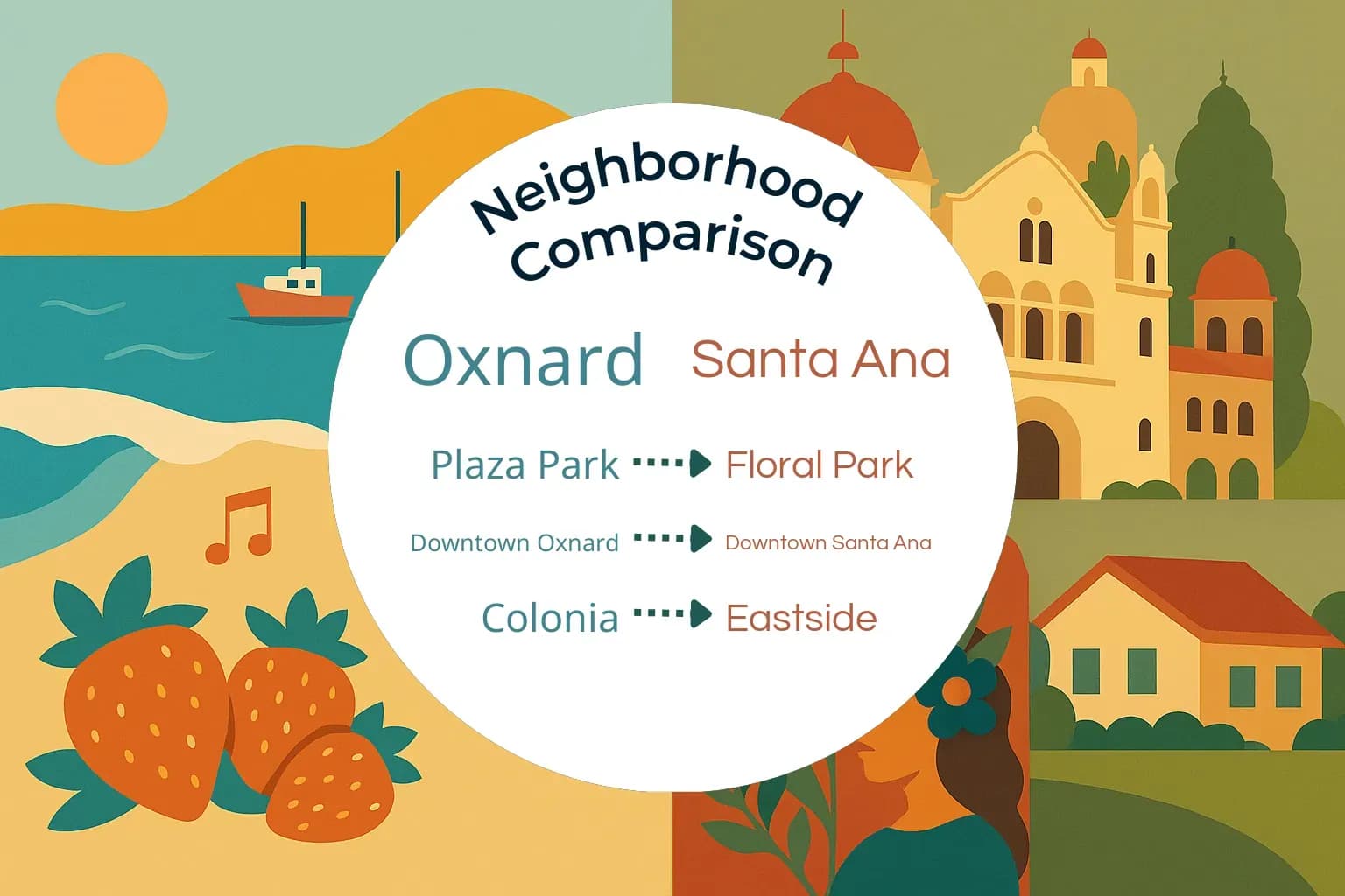 Oxnard vs Santa Ana Neighborhood Comparison