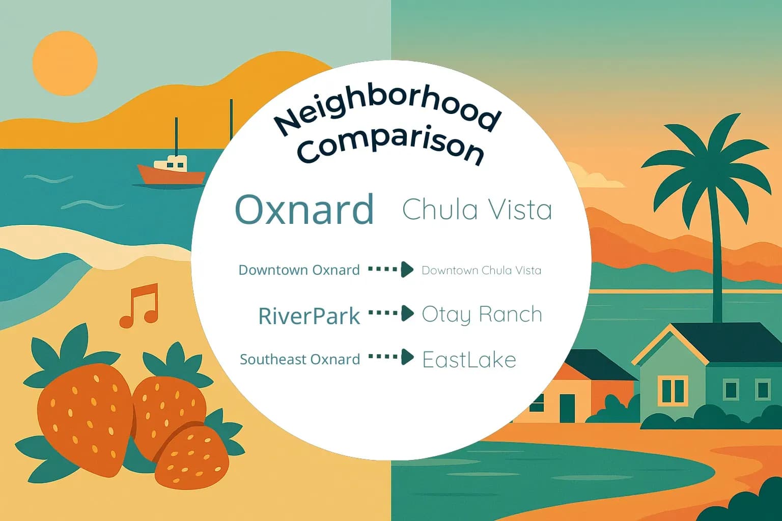 Oxnard vs Chula Vista Neighborhood Comparison