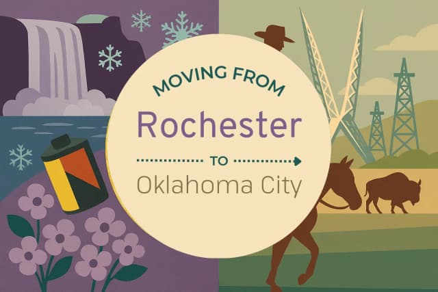 Moving from Rochester to Oklahoma City