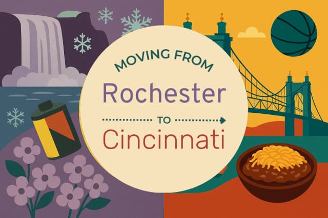 Moving from Rochester to Cincinnati