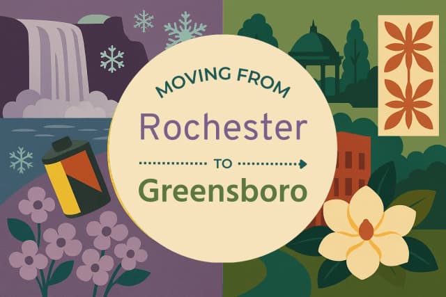 Moving from Rochester to Greensboro