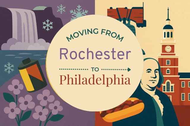 Moving from Rochester to Philadelphia