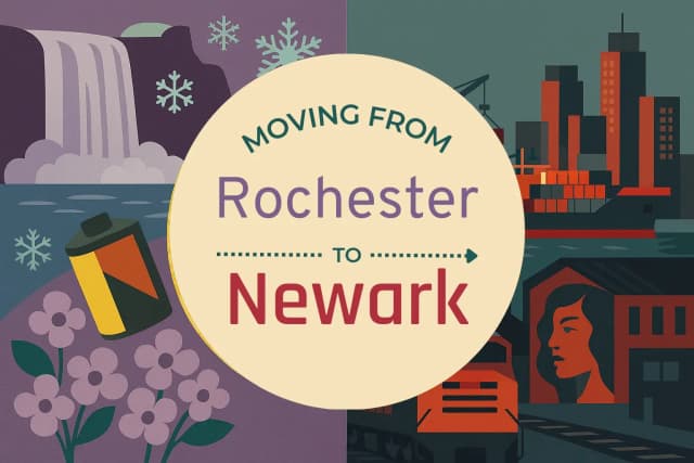 Moving from Rochester to Newark