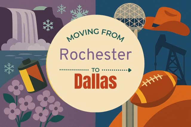 Moving from Rochester to Dallas