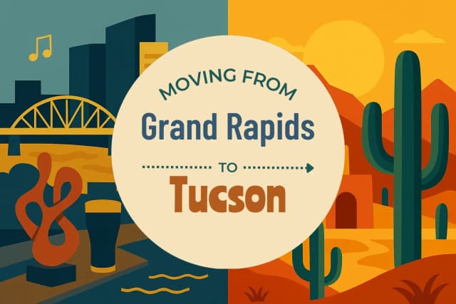 Moving from Grand Rapids to Tucson