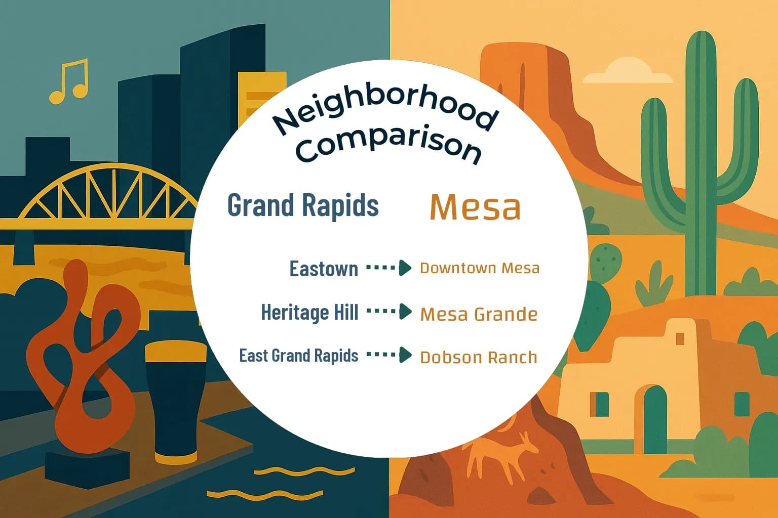 Grand Rapids vs Mesa Neighborhood Comparison