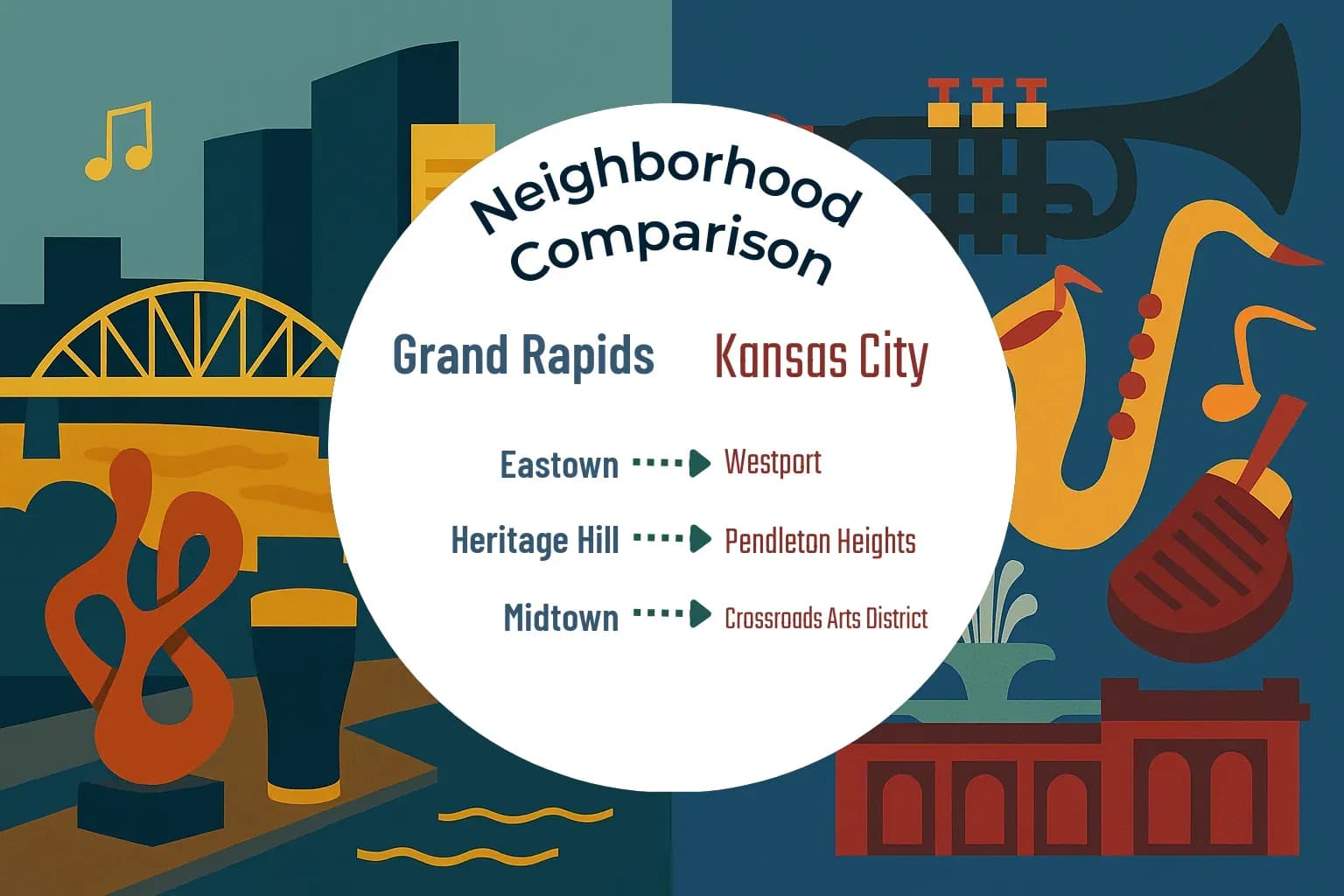 Grand Rapids vs Kansas City Neighborhood Comparison