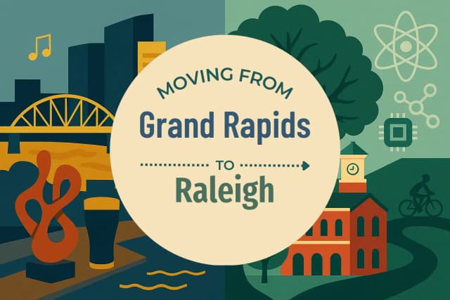 Moving from Grand Rapids to Raleigh