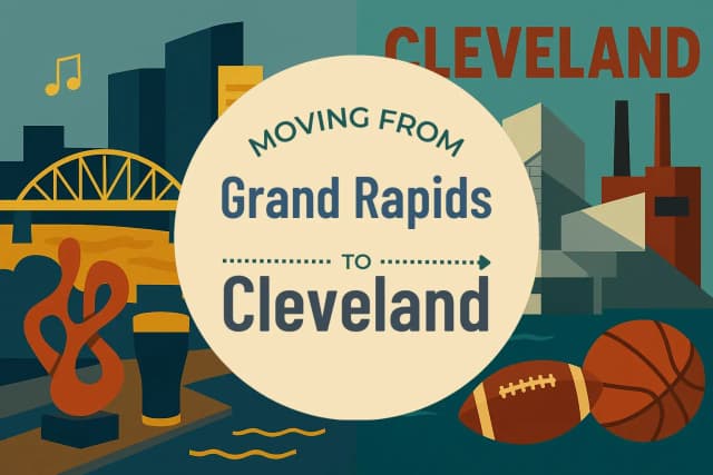 Moving from Grand Rapids to Cleveland