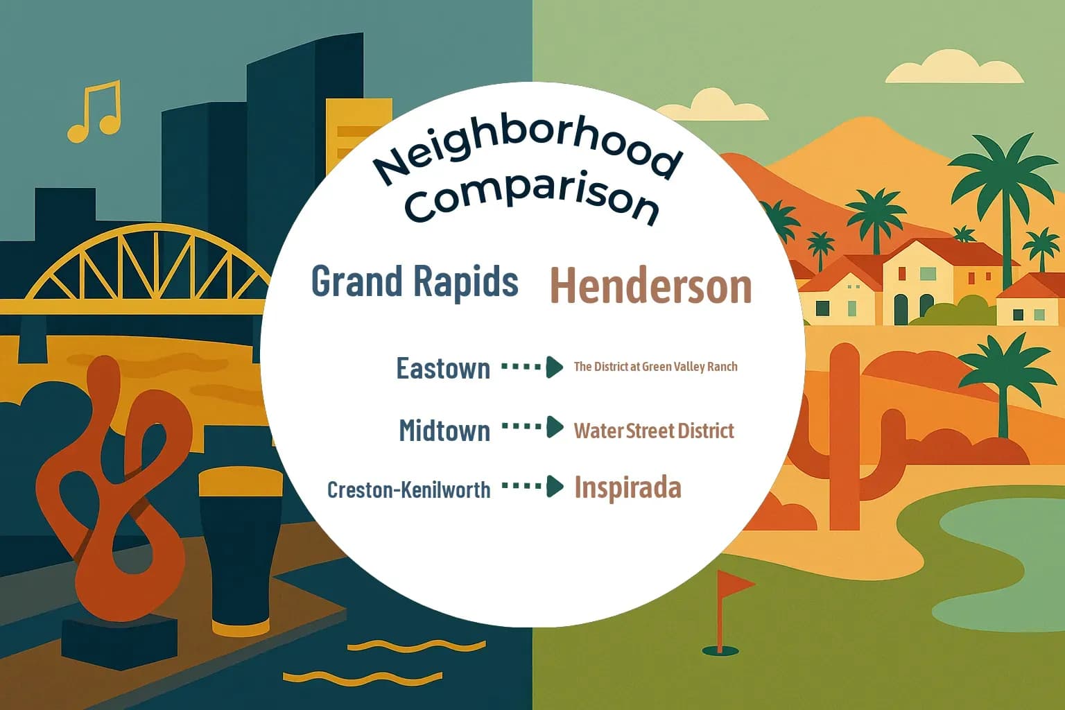 Grand Rapids vs Henderson Neighborhood Comparison