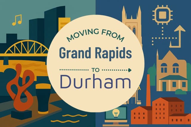 Moving from Grand Rapids to Durham