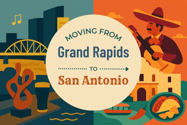 Moving from Grand Rapids to San Antonio