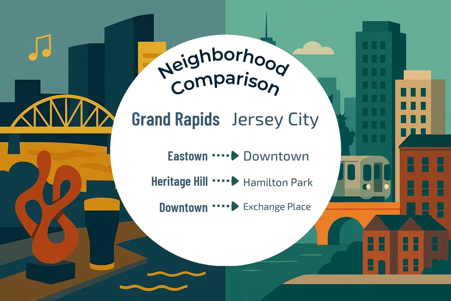 Grand Rapids vs Jersey City Neighborhood Comparison