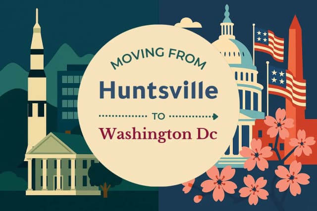 Moving from Huntsville to Washington DC