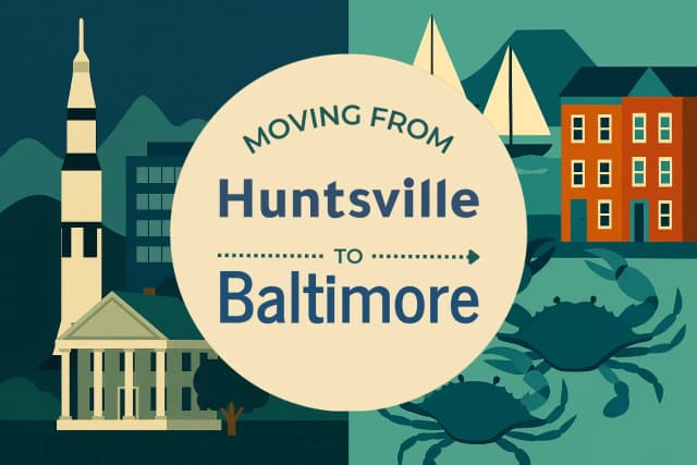 Moving from Huntsville to Baltimore