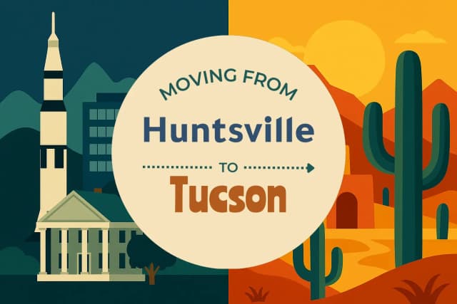 Moving from Huntsville to Tucson