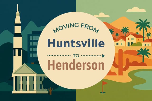 Moving from Huntsville to Henderson