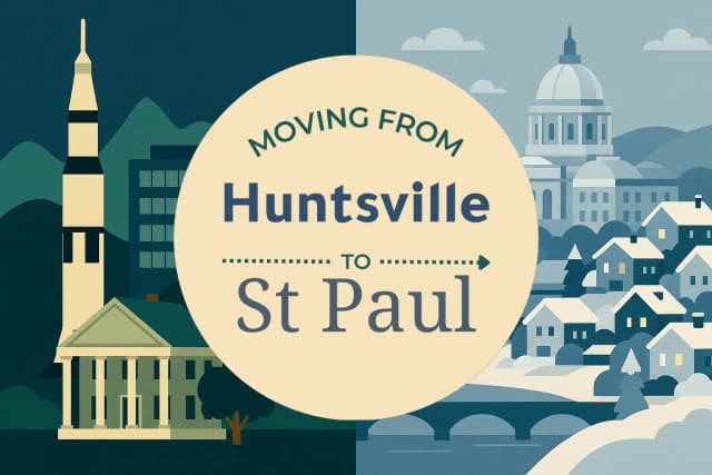 Moving from Huntsville to St. Paul
