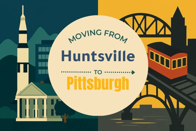 Moving from Huntsville to Pittsburgh