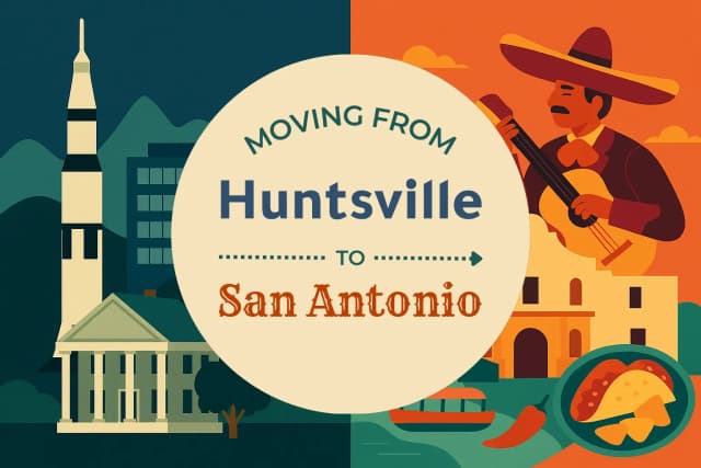 Moving from Huntsville to San Antonio