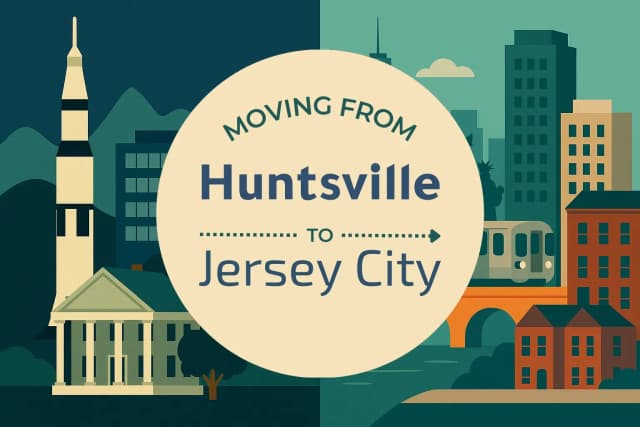 Moving from Huntsville to Jersey City