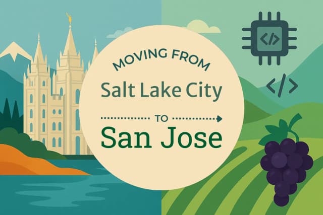Moving from Salt Lake City to San Jose