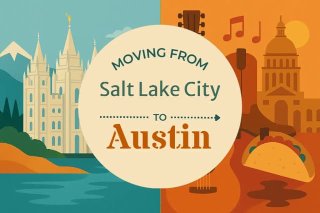 Moving from Salt Lake City to Austin