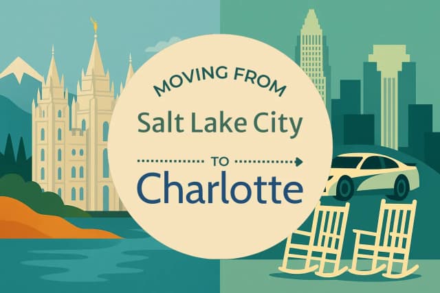Moving from Salt Lake City to Charlotte