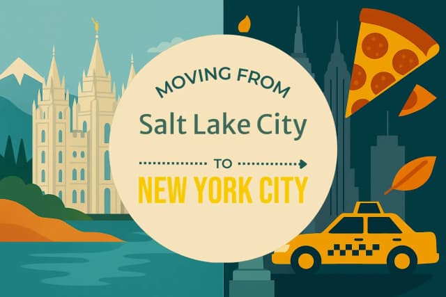 Moving from Salt Lake City to New York City