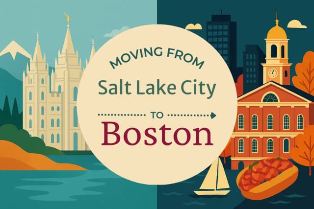 Moving from Salt Lake City to Boston