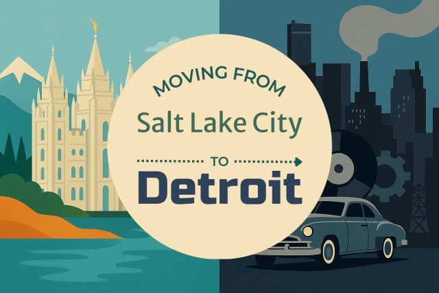 Moving from Salt Lake City to Detroit