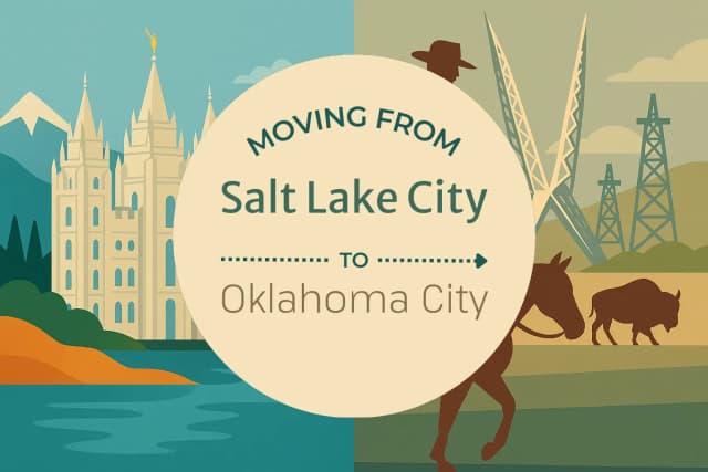 Moving from Salt Lake City to Oklahoma City