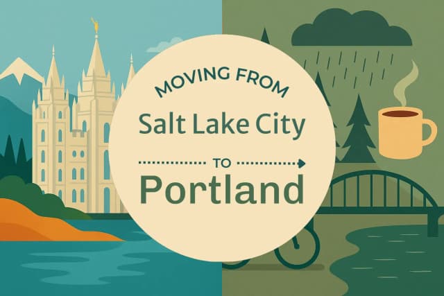 Moving from Salt Lake City to Portland