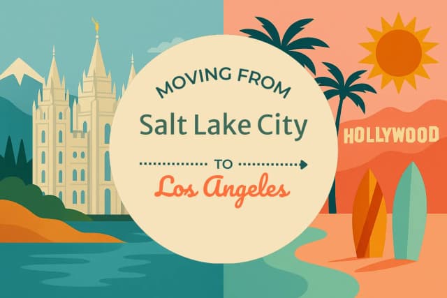 Moving from Salt Lake City to Los Angeles