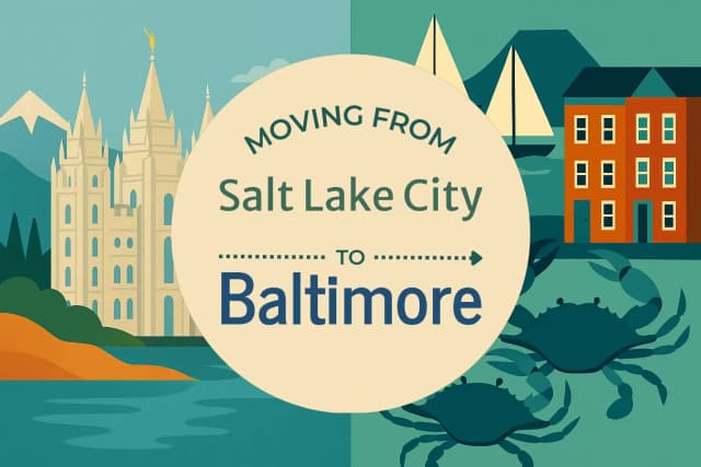 Moving from Salt Lake City to Baltimore