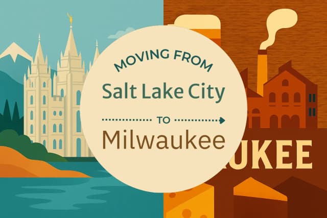 Moving from Salt Lake City to Milwaukee