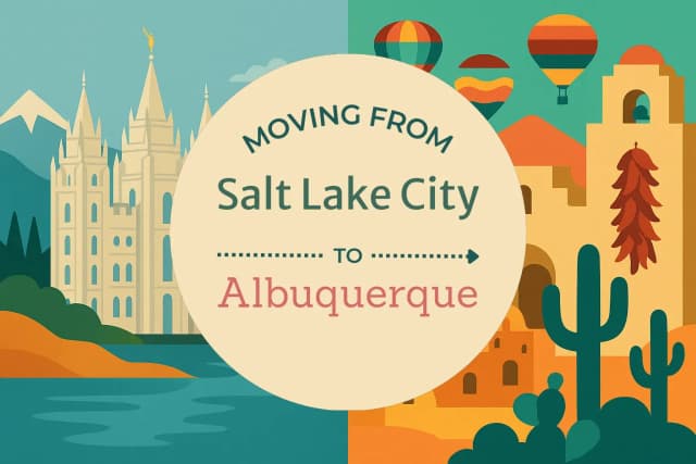 Moving from Salt Lake City to Albuquerque